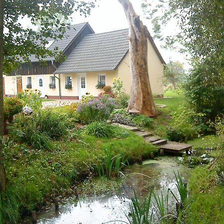 Ferienwohnung Am Storchennest Schmogrow المظهر الخارجي الصورة